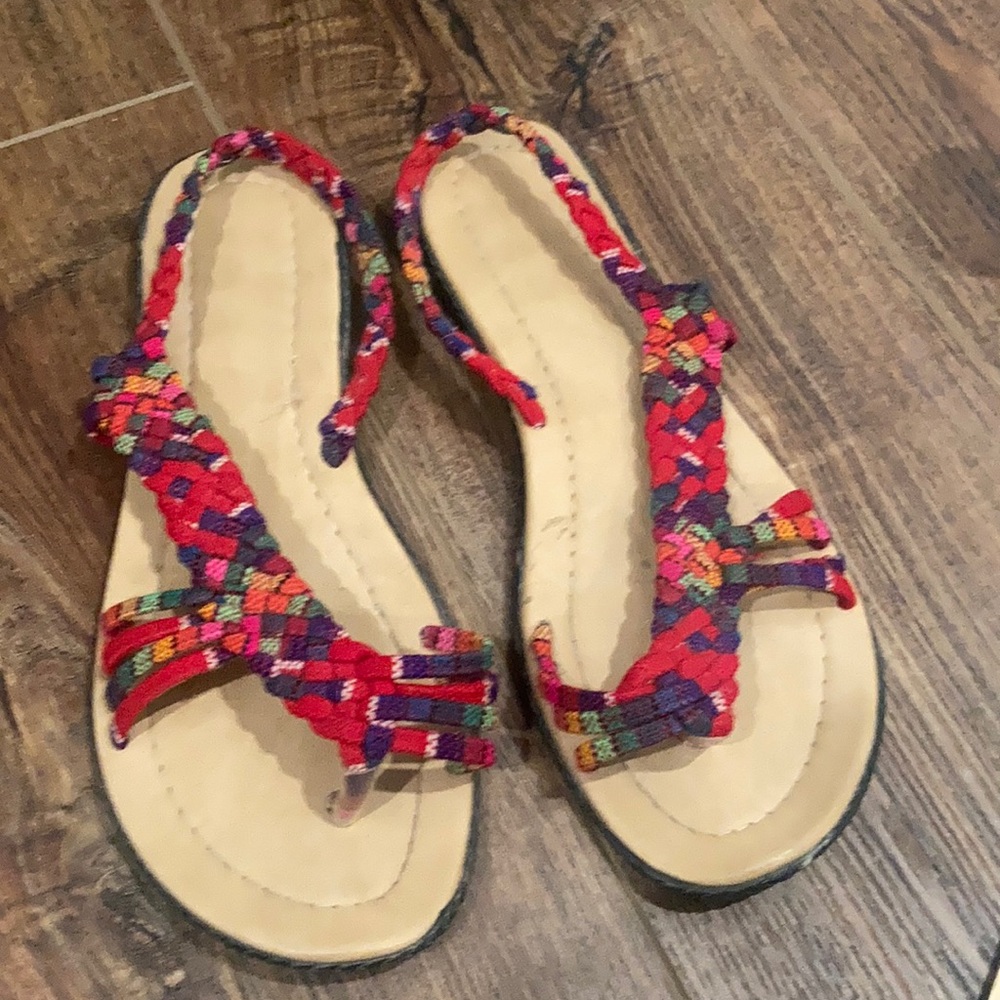 Artisan sandals from Mexico